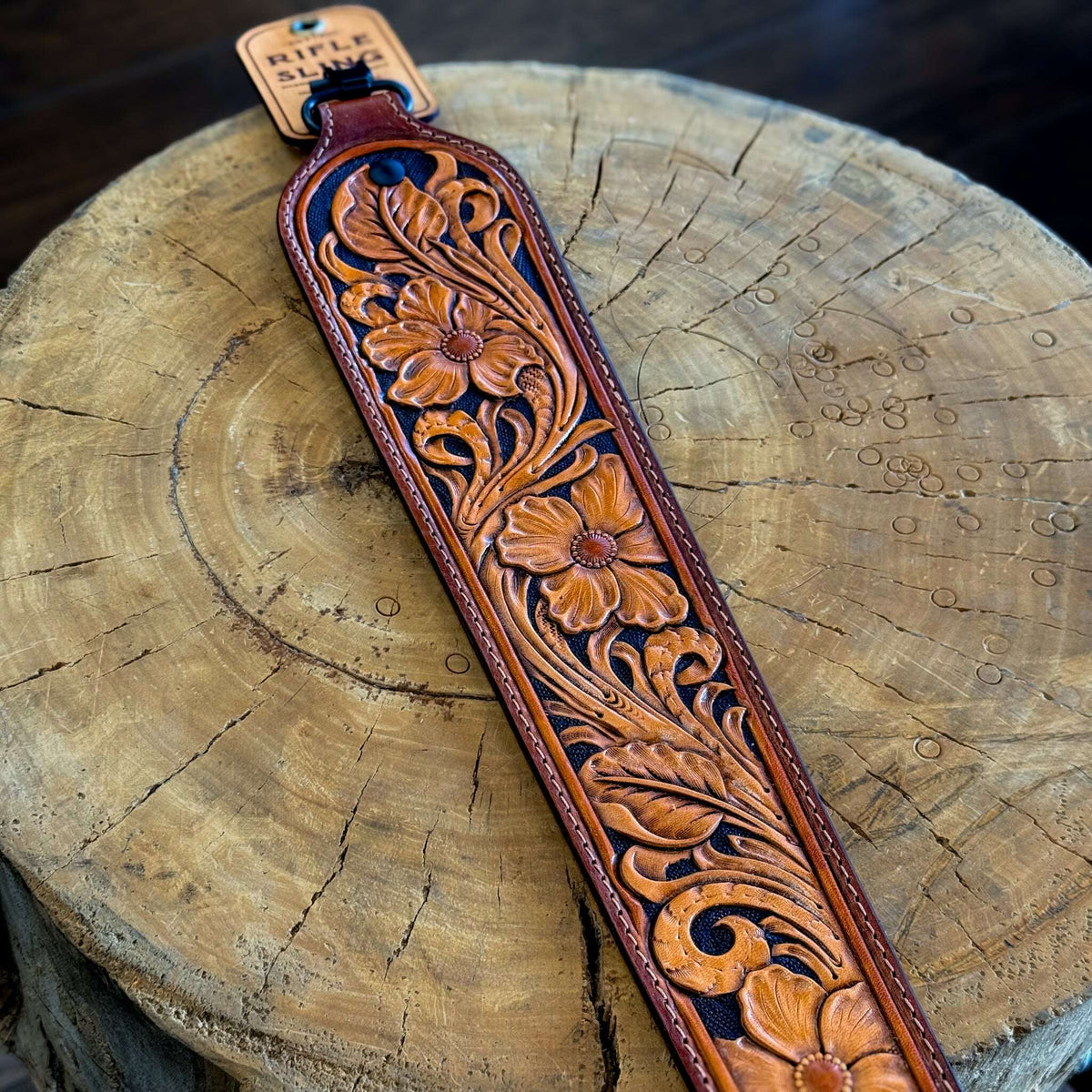 Rifle Sling - Hand Tooled Designs