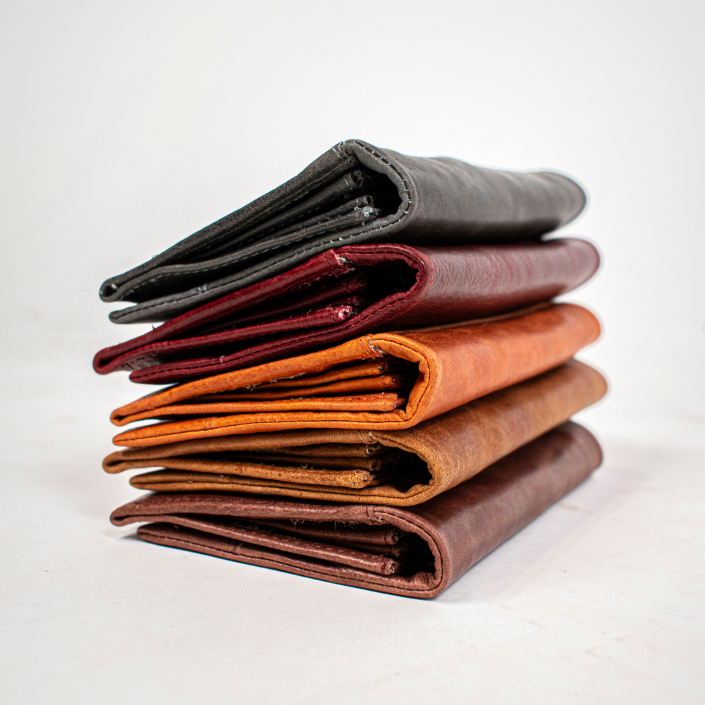 Eloise Crackled Napa Leather Wallet