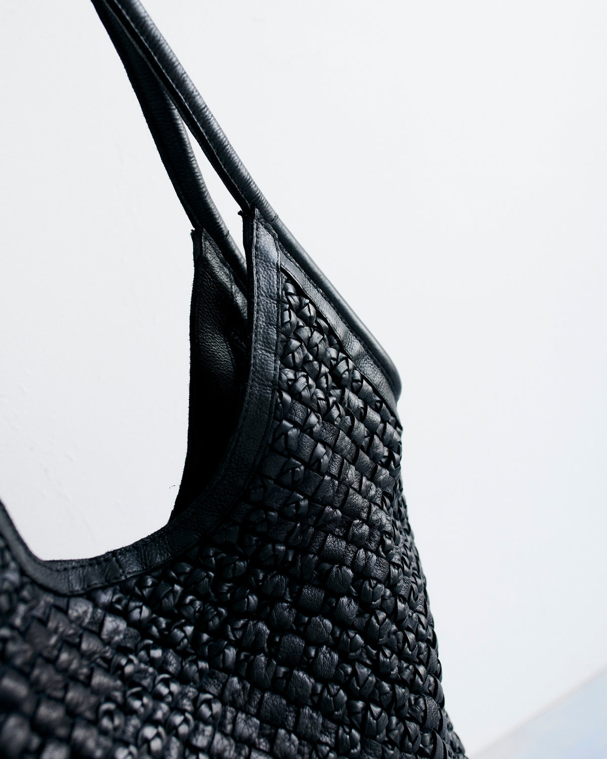 Baez Leather Tote Bag