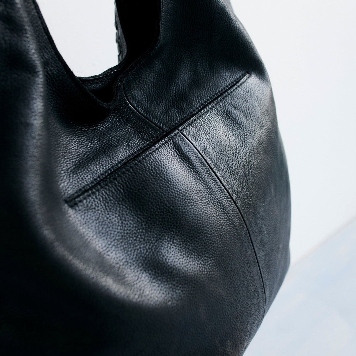 Baez Leather Tote Bag