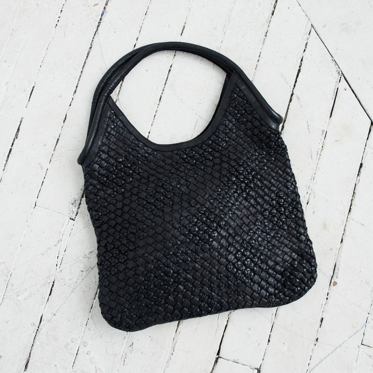 Baez Leather Tote Bag