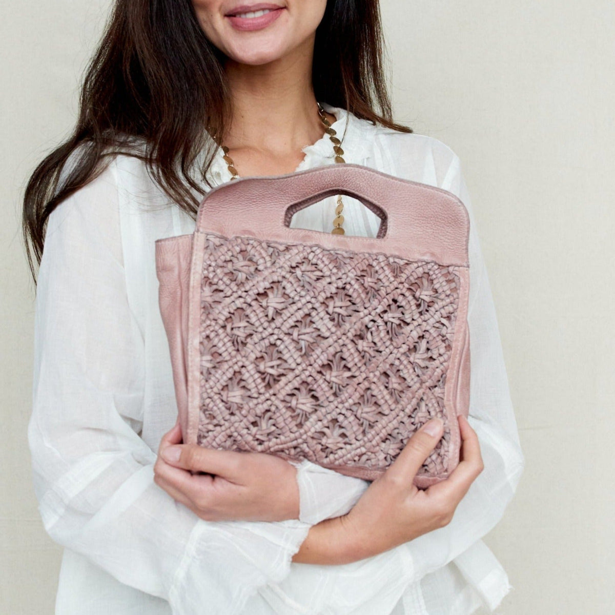 Deja Leather Crossbody Bag