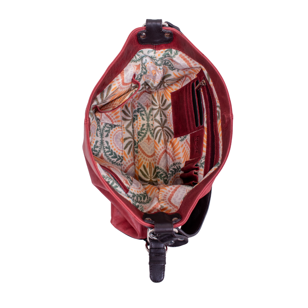 Simone Md Leather Shoulder Bag