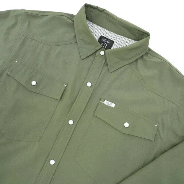 Coahuila Long Sleeve - Olive Green
