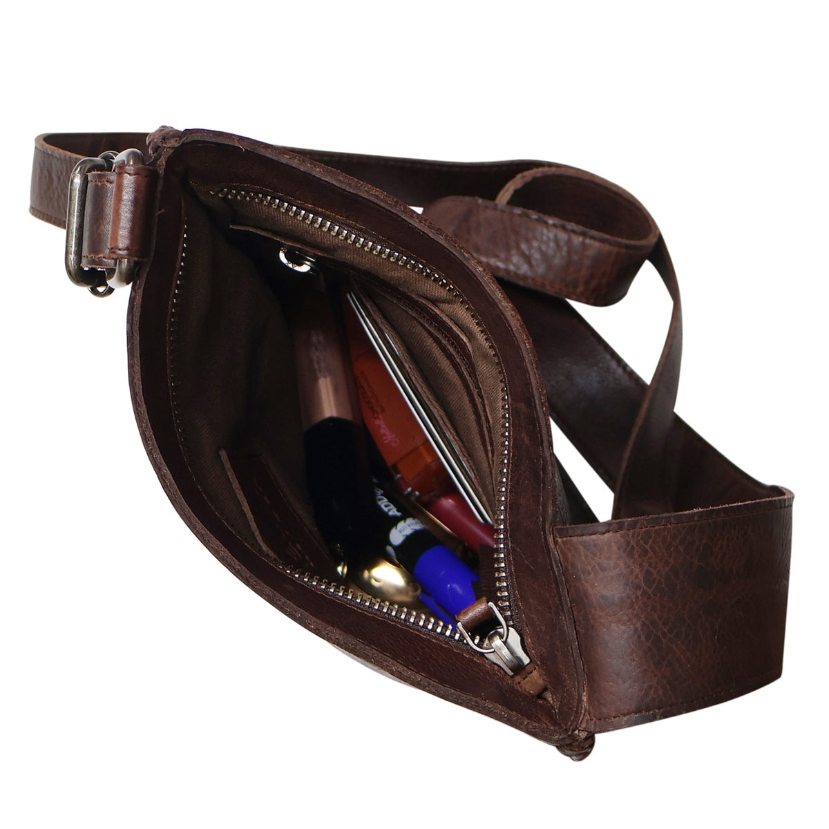 Brynn Leather Crossbody Bag