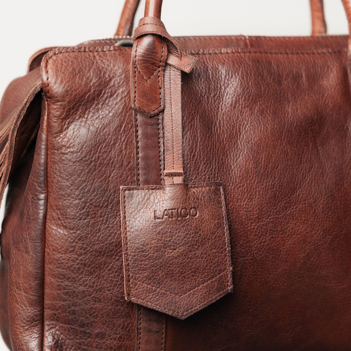 James Leather Crossbody Bag