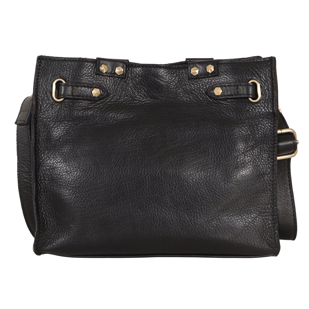 Malibu Milled Leather Crossbody Bag