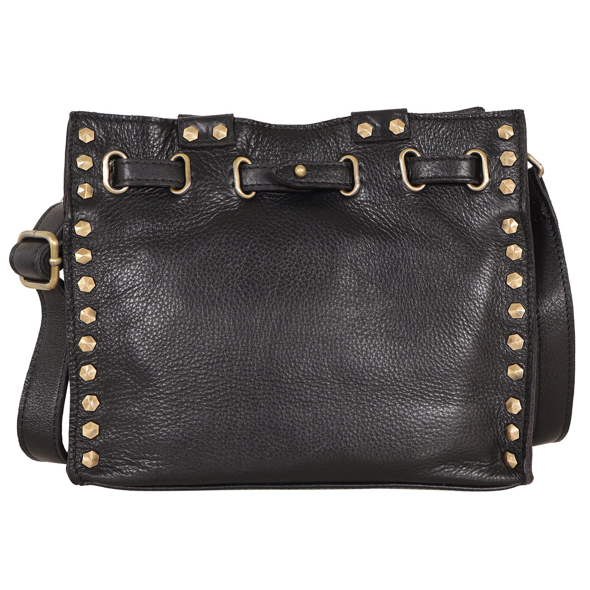 Malibu Milled Leather Crossbody Bag