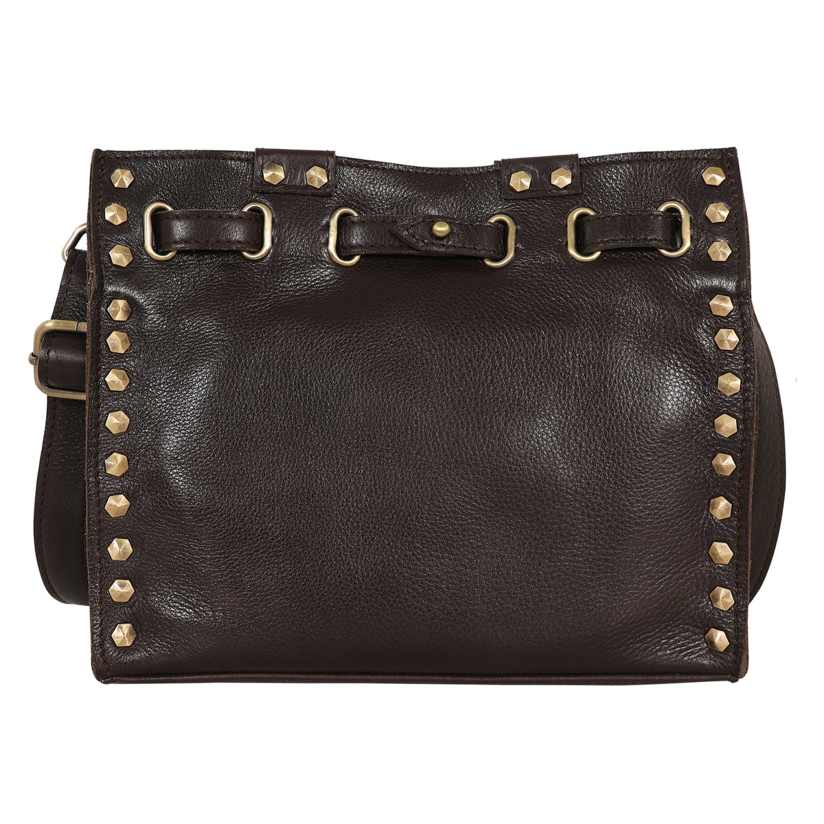 Malibu Milled Leather Crossbody Bag