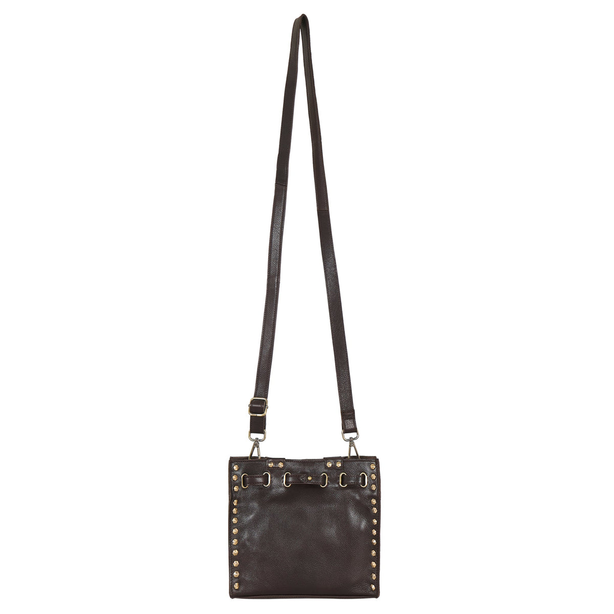Malibu Milled Leather Crossbody Bag