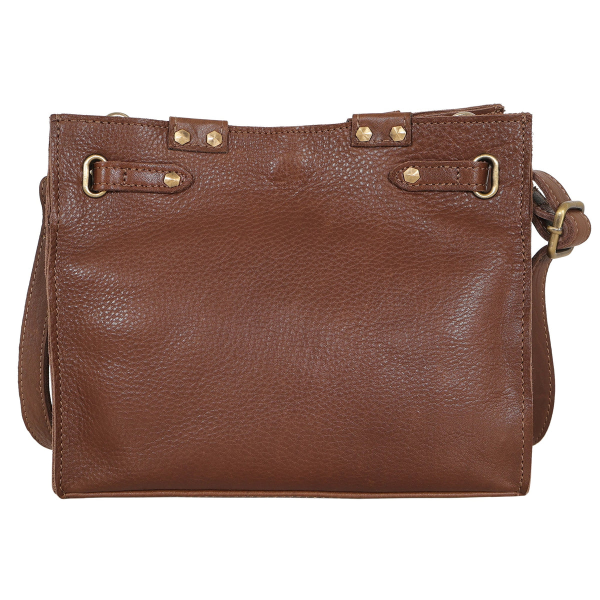 Malibu Milled Leather Crossbody Bag