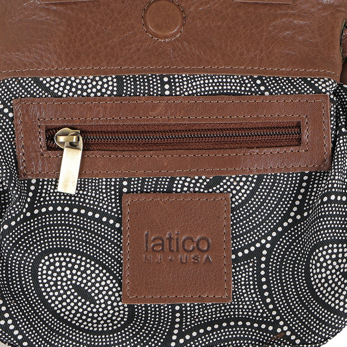 Malibu Milled Leather Crossbody Bag