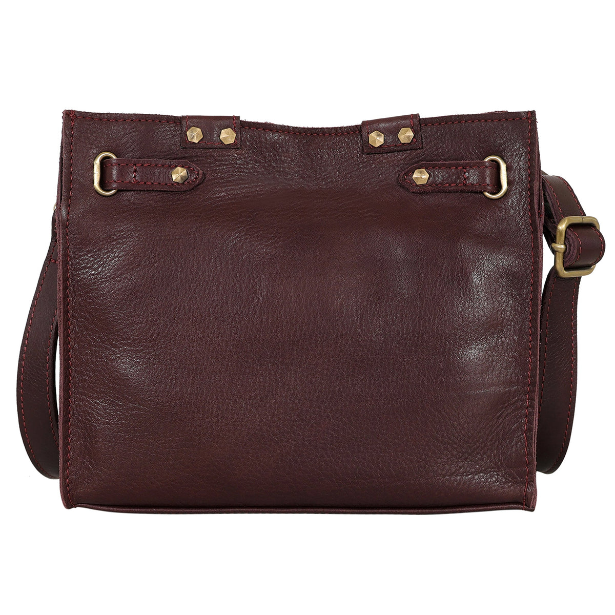 Malibu Milled Leather Crossbody Bag