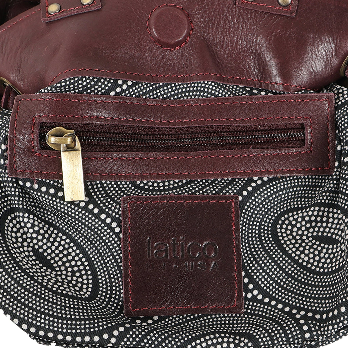 Malibu Milled Leather Crossbody Bag
