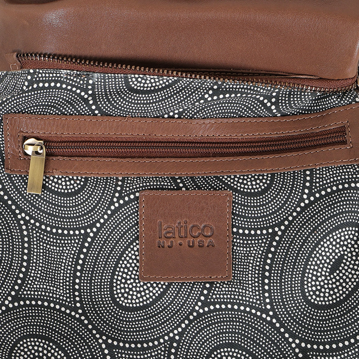 Tabor Milled Leather Crossbody Bag