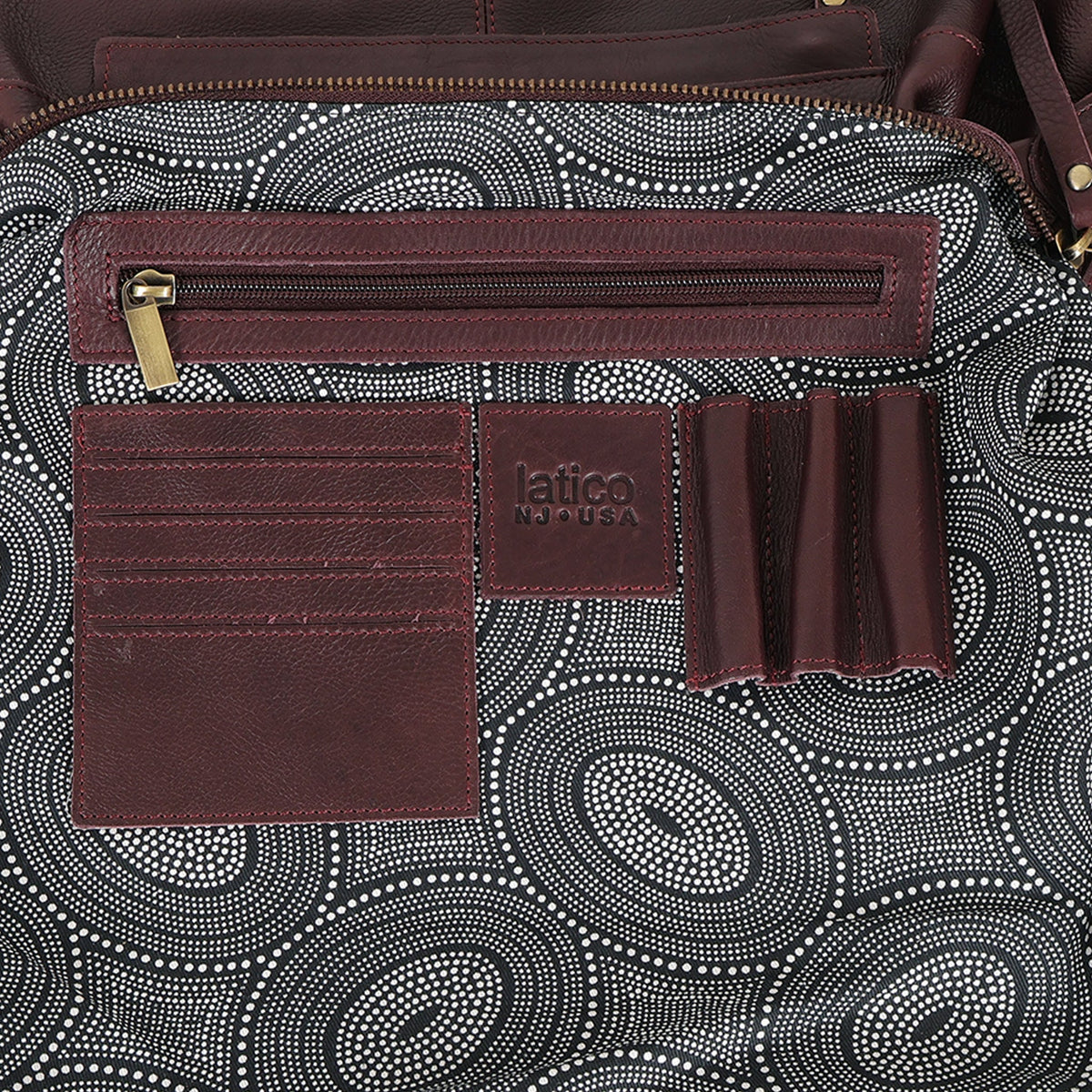 Avery Milled Leather Crossbody Bag