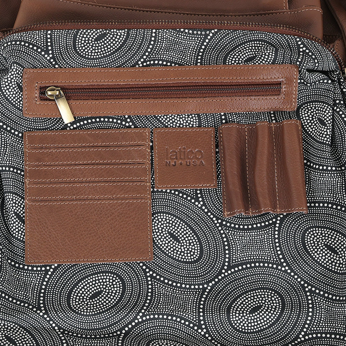 Avery Milled Leather Crossbody Bag