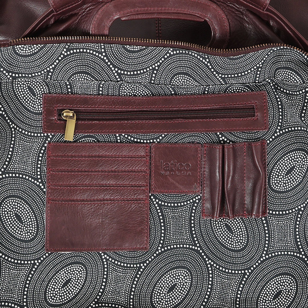 Orly Milled Leather Tote Bag