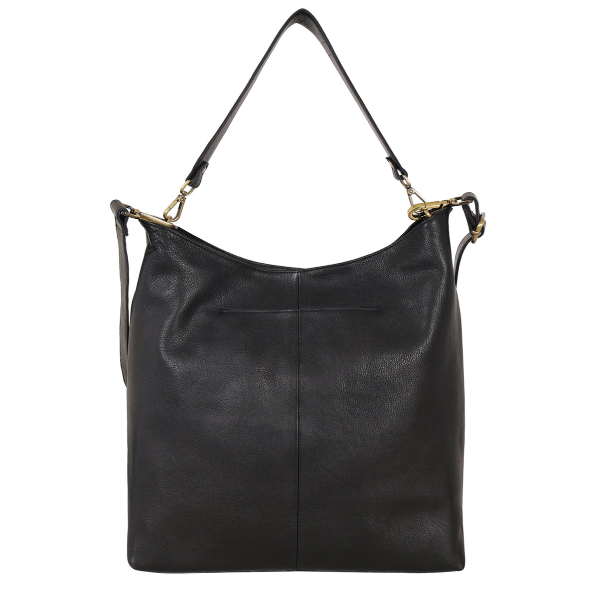 Bree Milled Leather Shoulder Bag