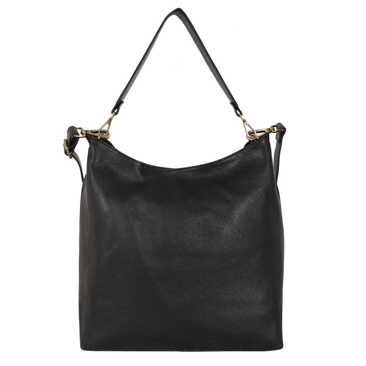 Bree Milled Leather Shoulder Bag
