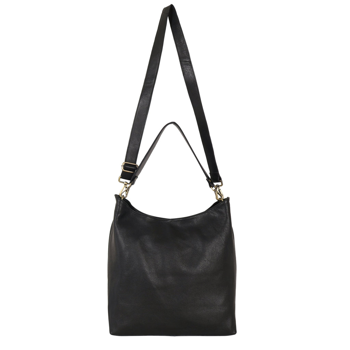 Bree Milled Leather Shoulder Bag