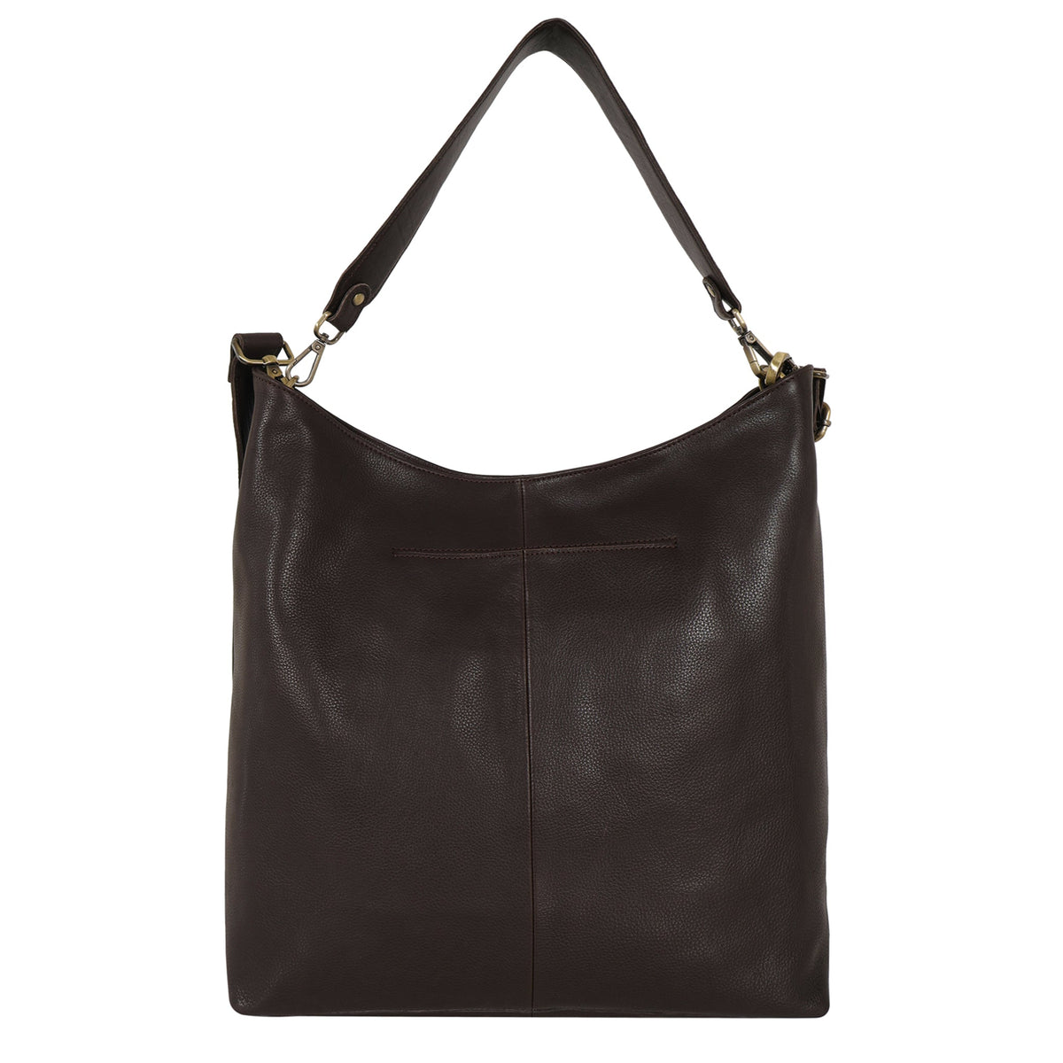Bree Milled Leather Shoulder Bag