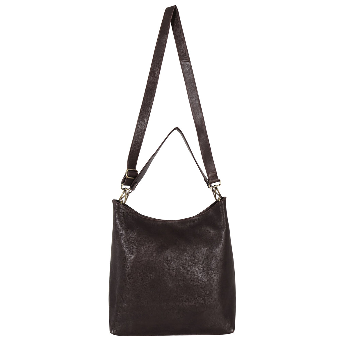 Bree Milled Leather Shoulder Bag