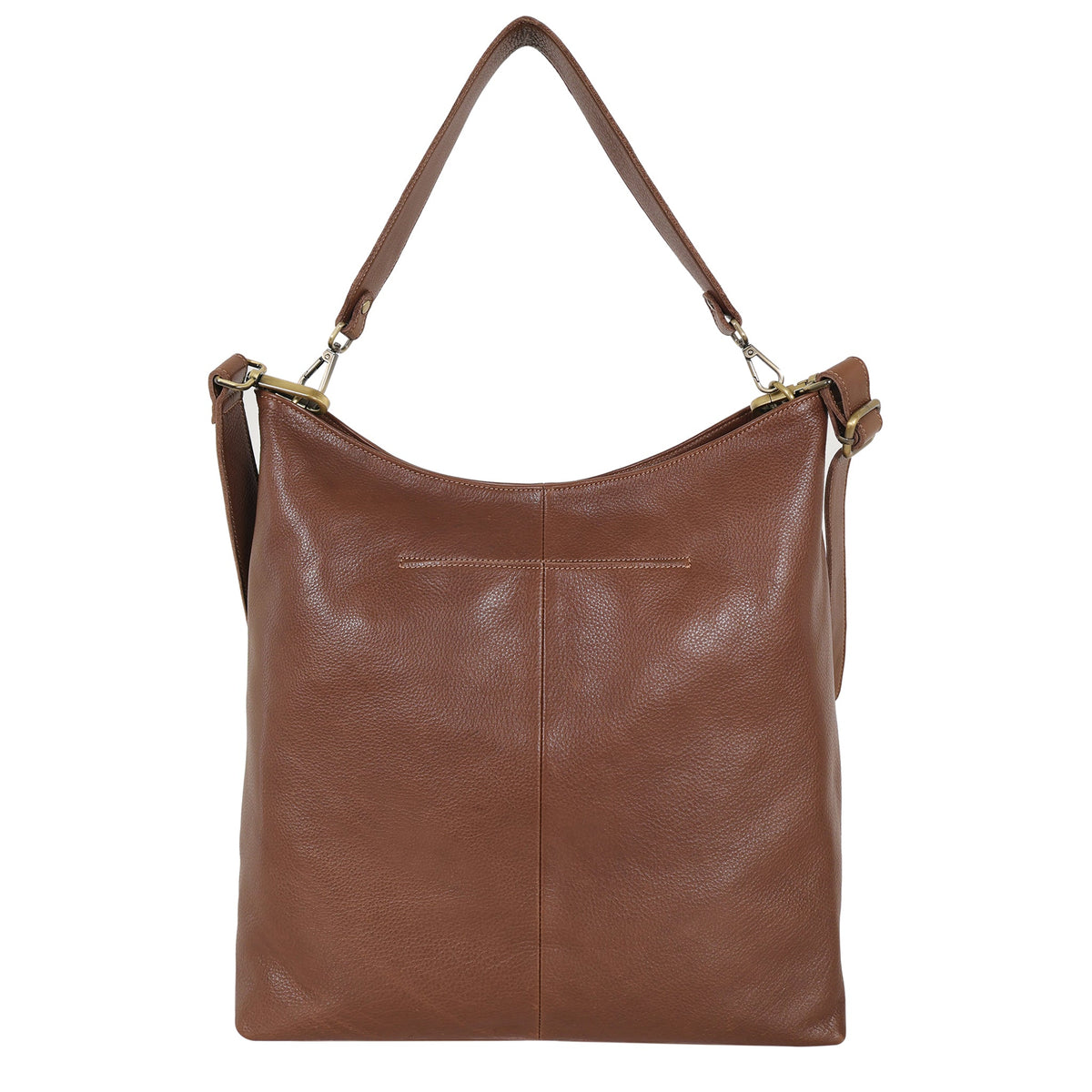 Bree Milled Leather Shoulder Bag