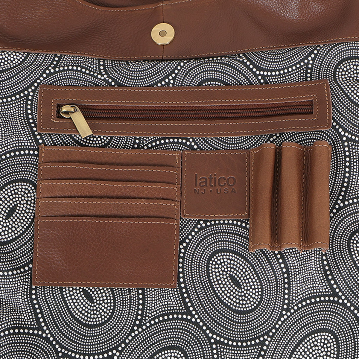 Bree Milled Leather Shoulder Bag