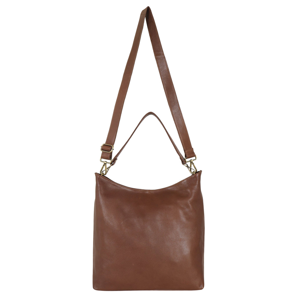 Bree Milled Leather Shoulder Bag