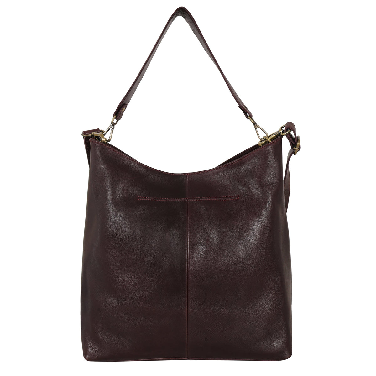 Bree Milled Leather Shoulder Bag