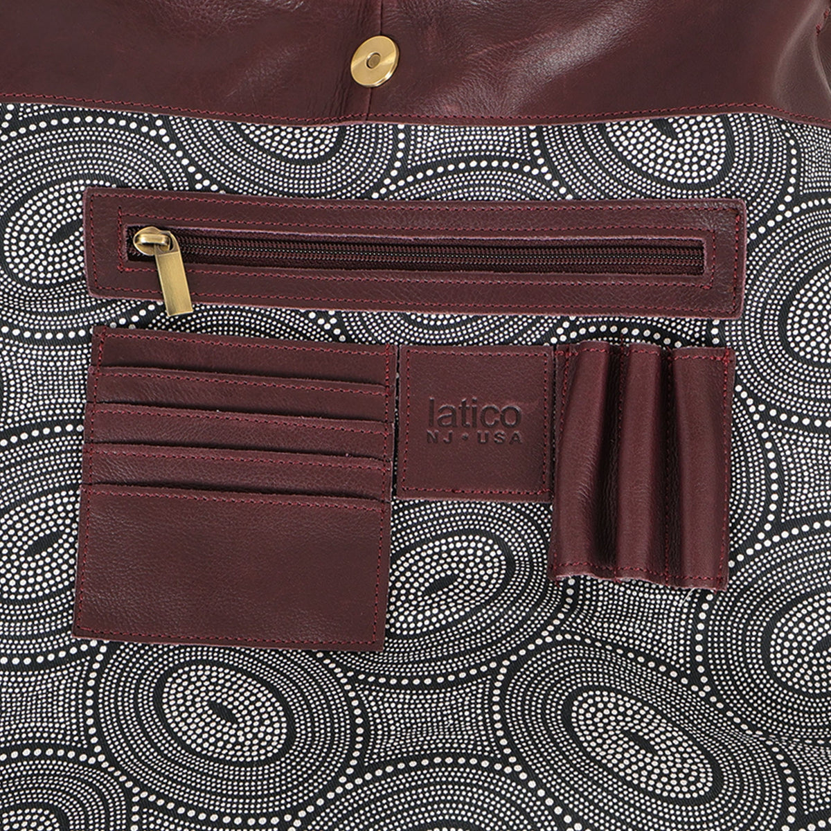 Bree Milled Leather Shoulder Bag