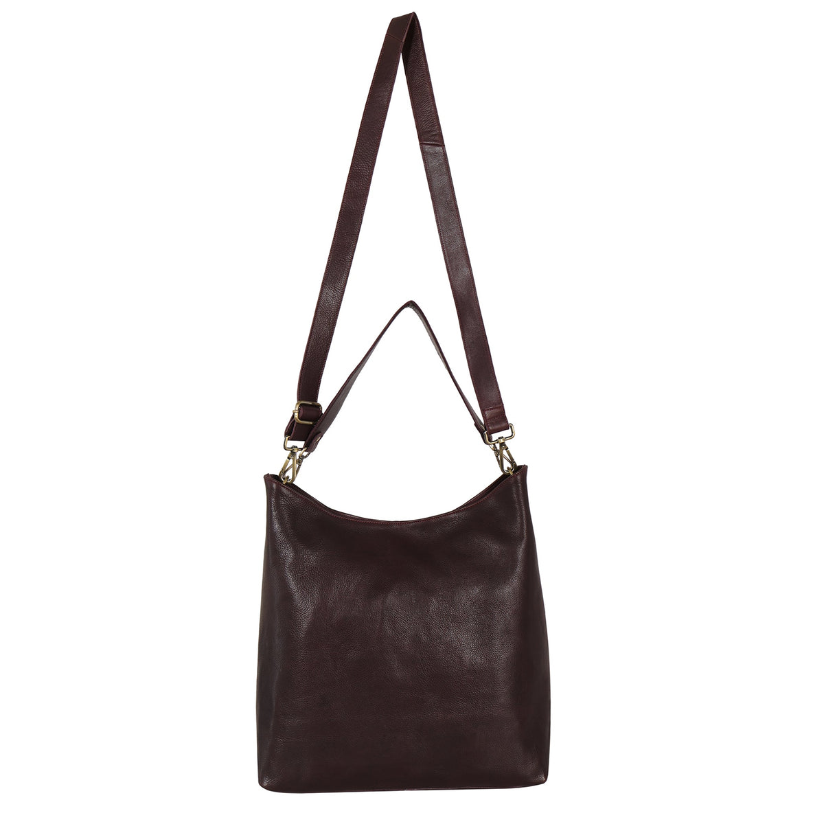 Bree Milled Leather Shoulder Bag