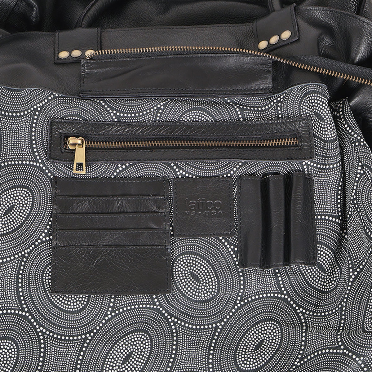 Mare Milled Leather Crossbody Bag