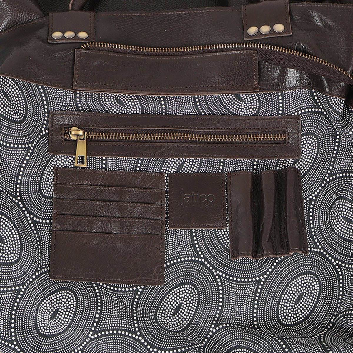 Mare Milled Leather Crossbody Bag