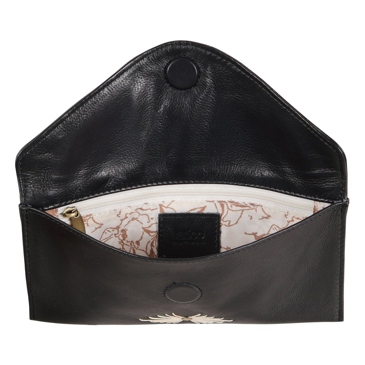 Ynez Milled Leather Wallet