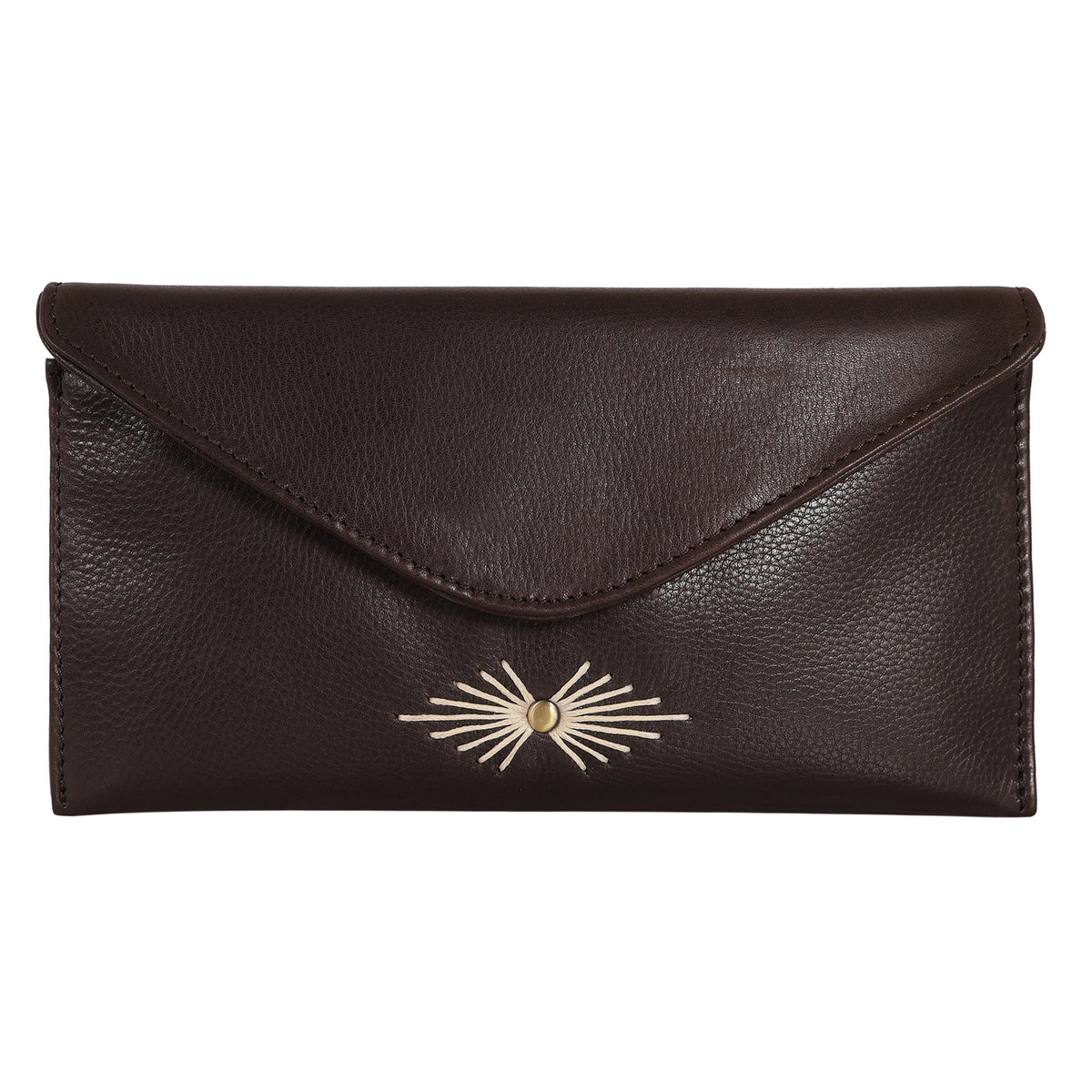 Ynez Milled Leather Wallet