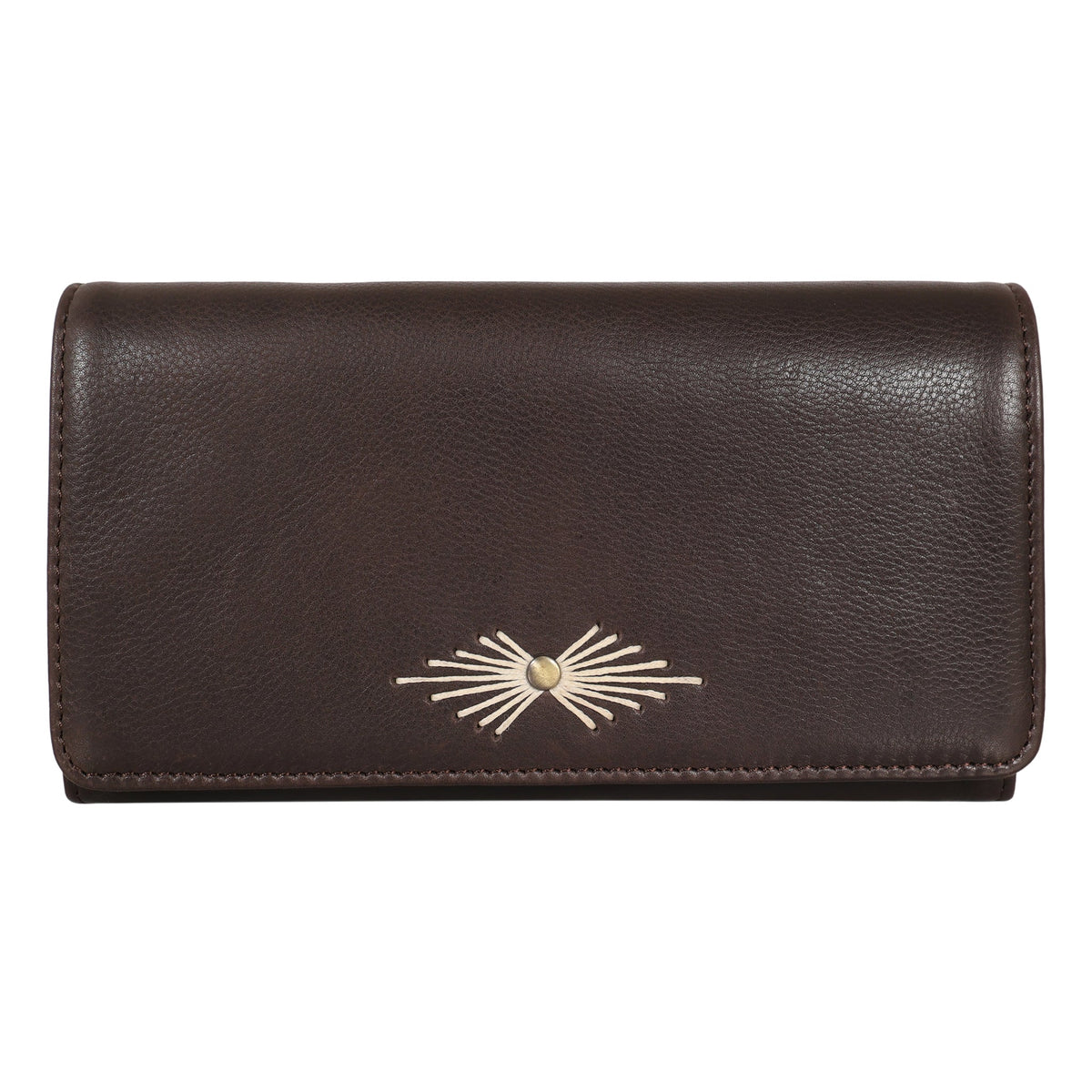 Barb Milled Leather Wallet