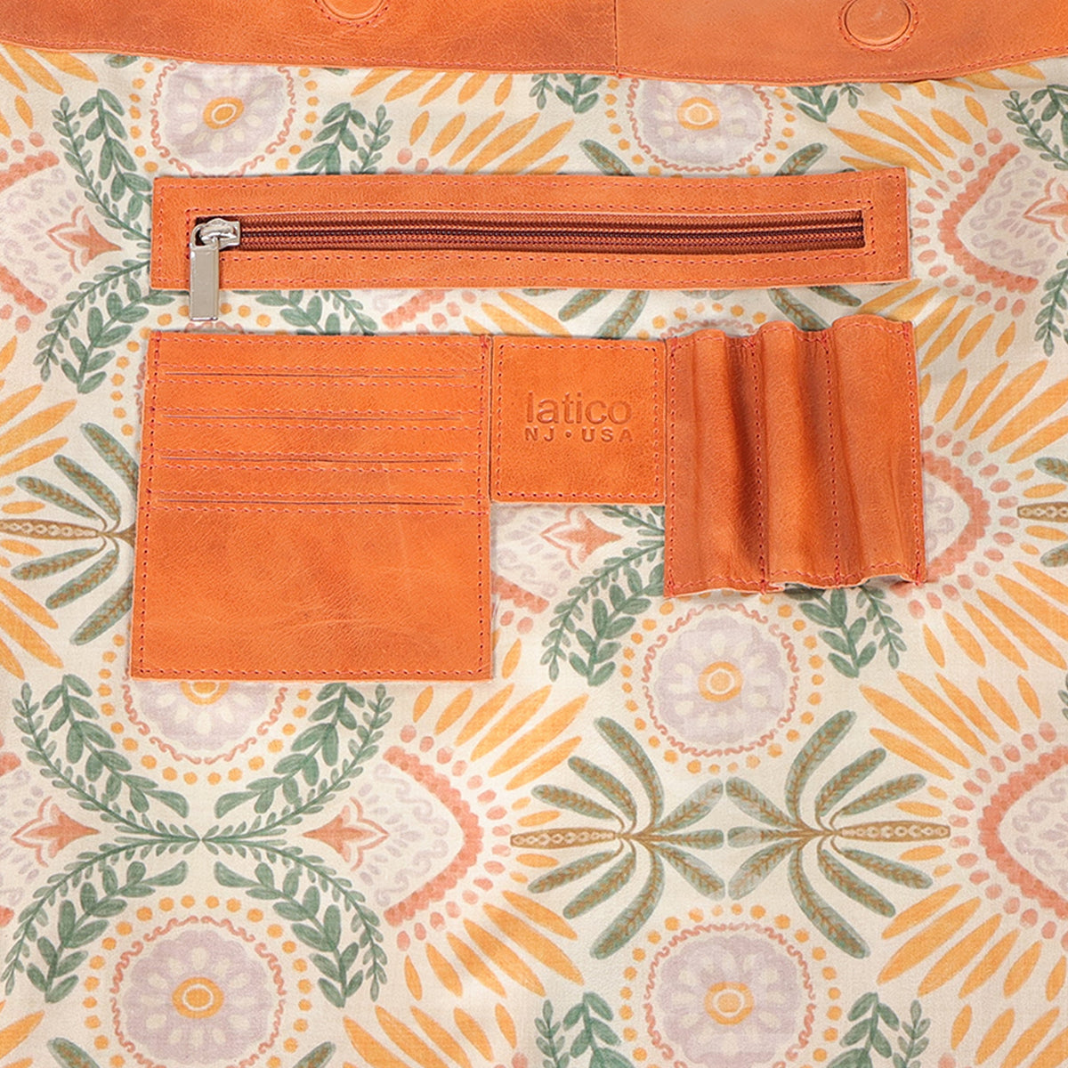 Simone Lg Leather Shoulder Bag