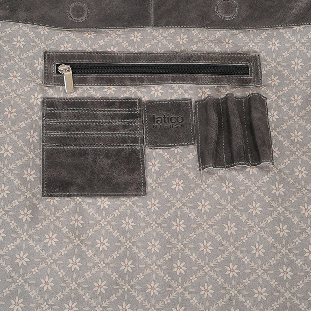 Simone Lg Leather Shoulder Bag