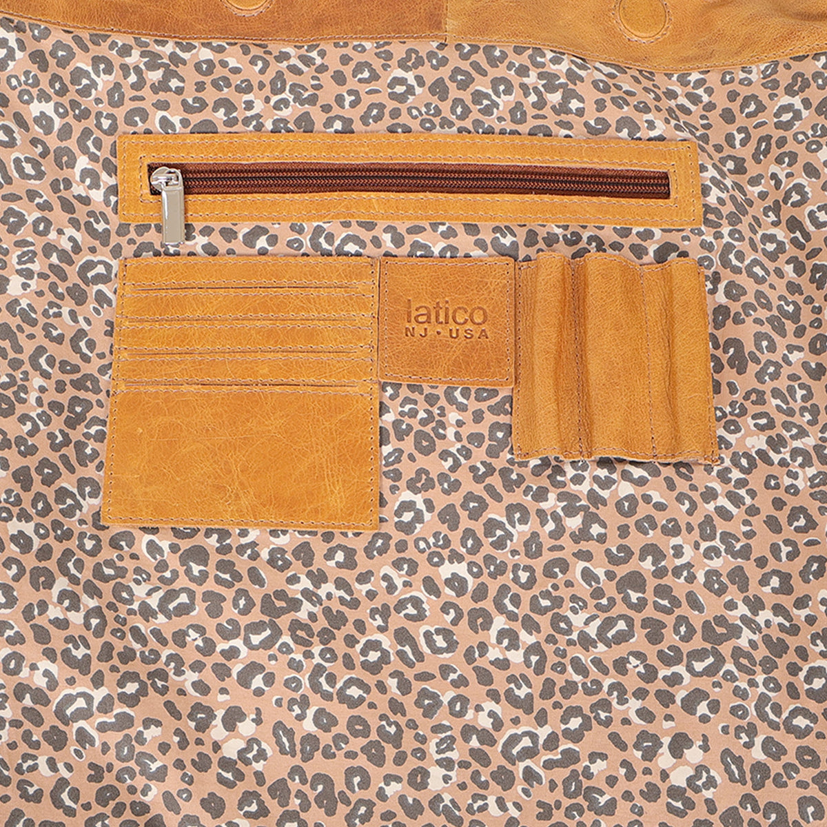 Simone Lg Leather Shoulder Bag