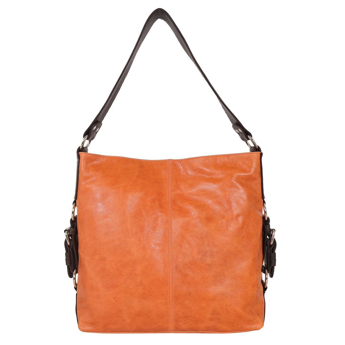 Simone Md Leather Shoulder Bag