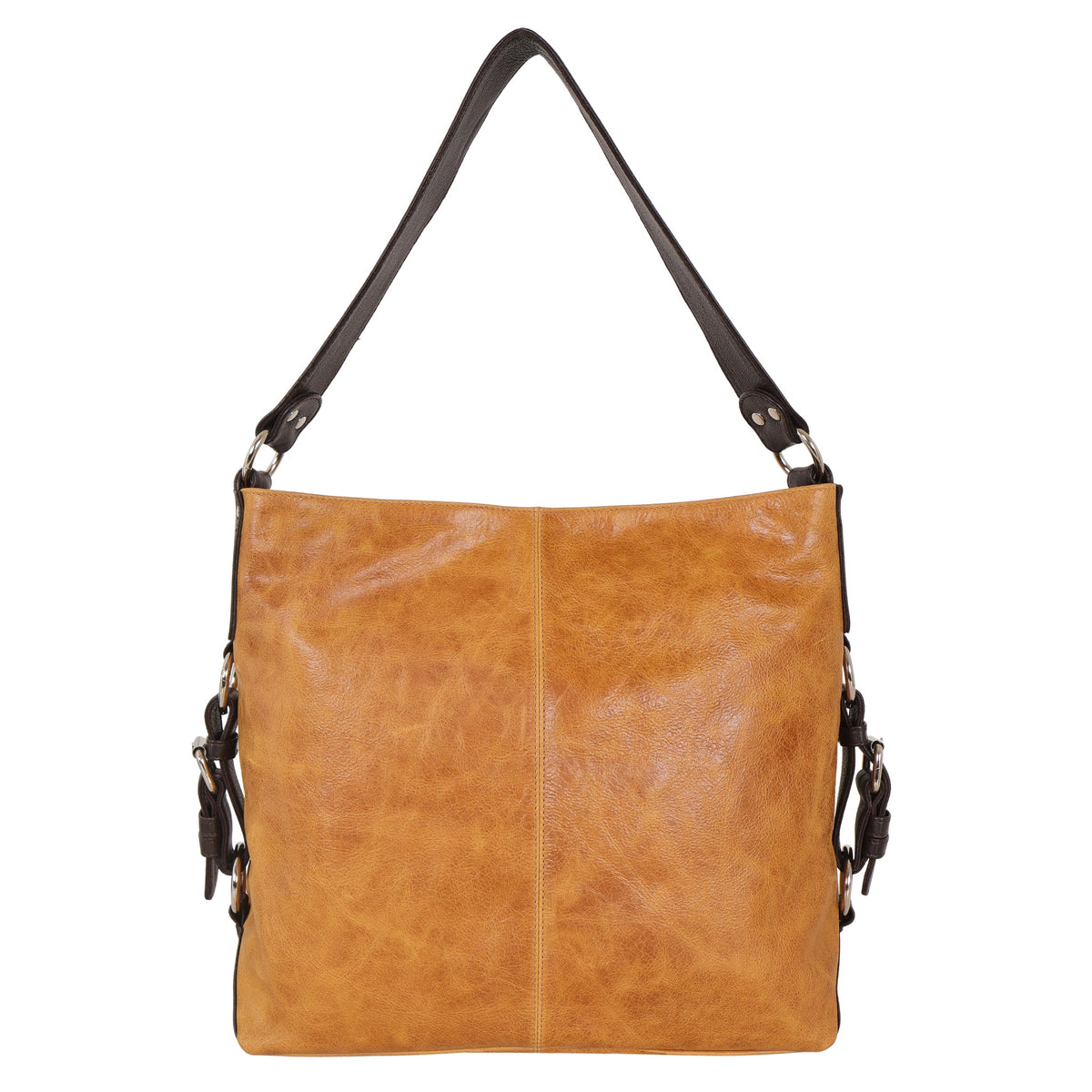 Simone Md Leather Shoulder Bag