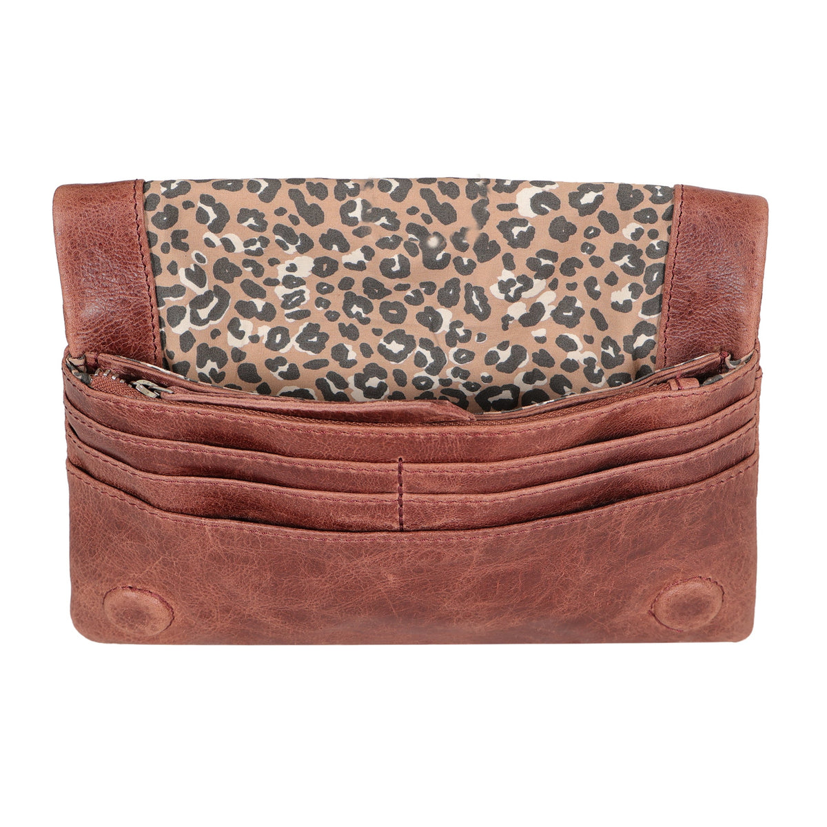 Terry Crackled Napa Leather Wallet