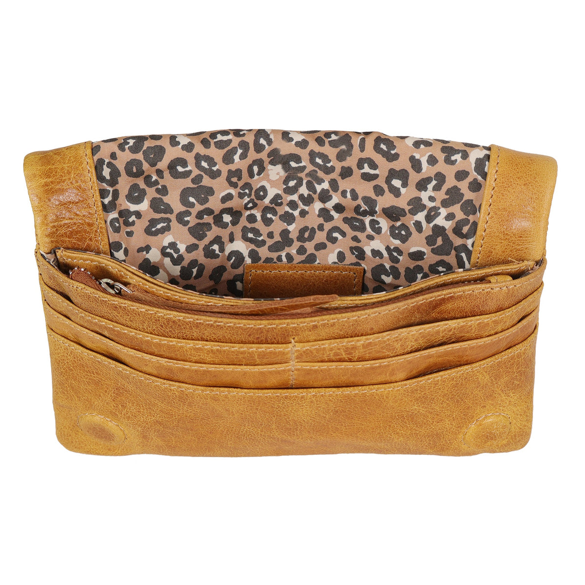Terry Crackled Napa Leather Wallet