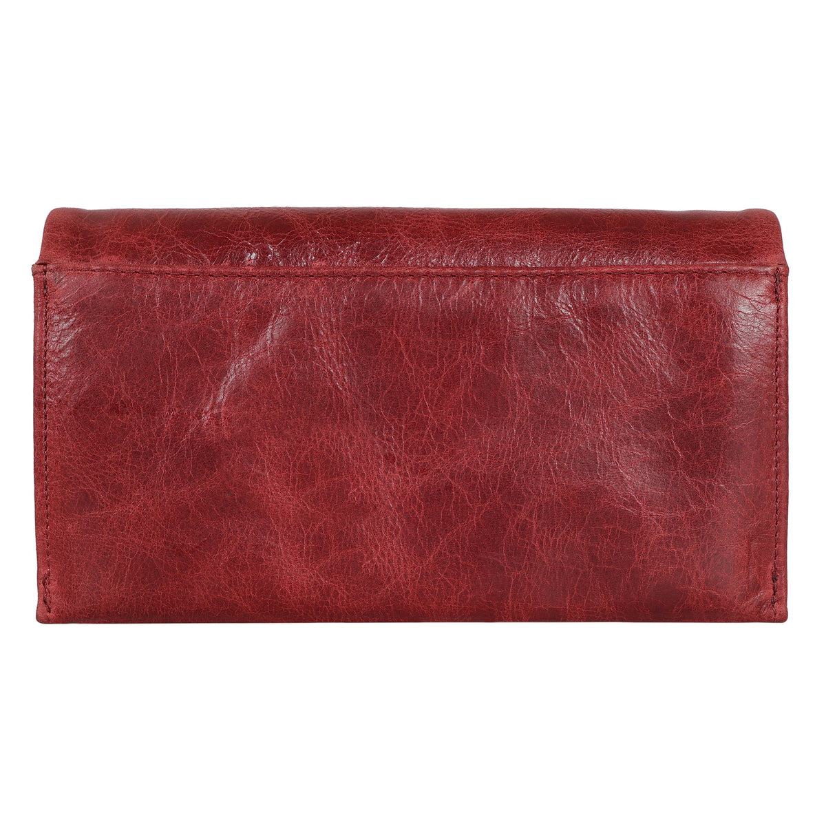 Eloise Crackled Napa Leather Wallet