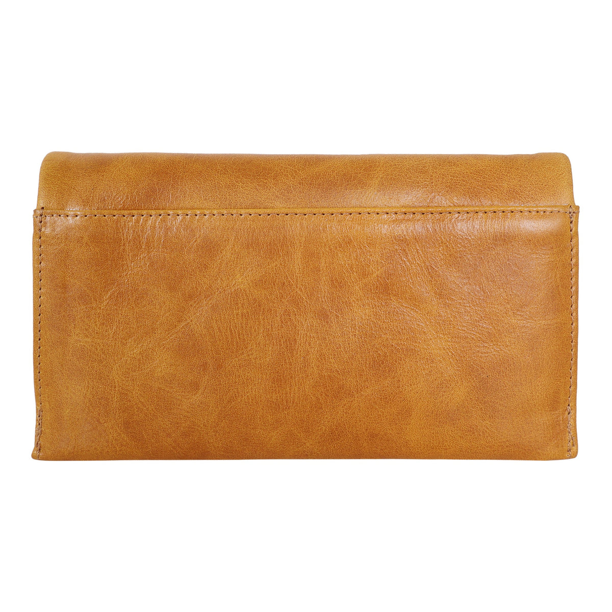 Eloise Crackled Napa Leather Wallet