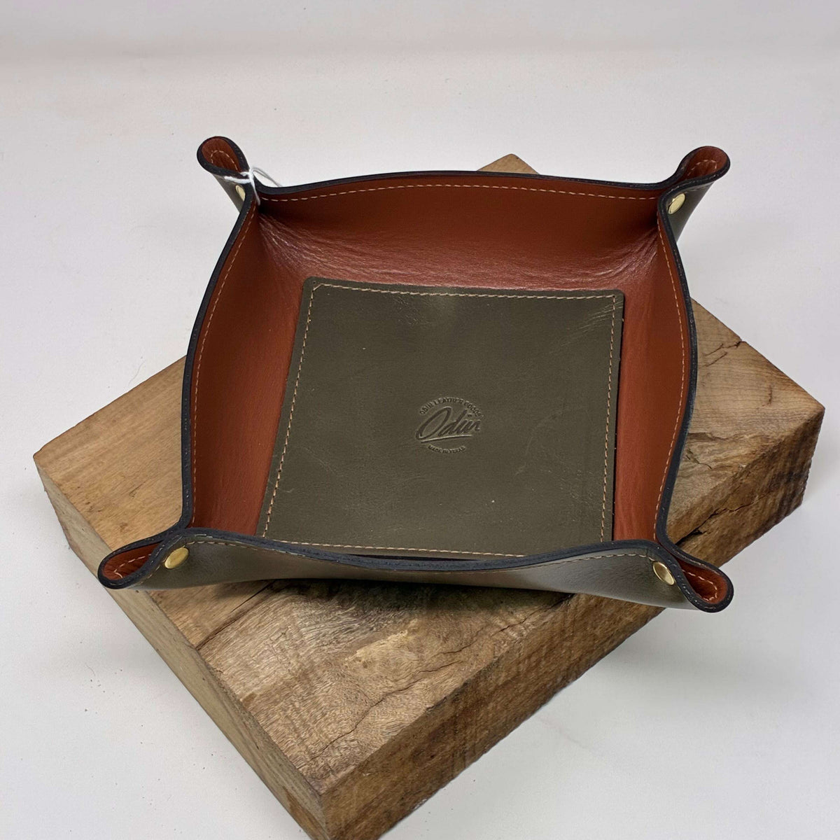 Leather Valet Tray – Small