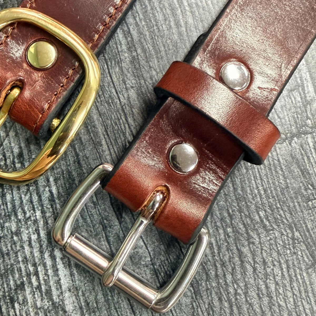 Casual Duty Belt - Burgundy (Unstitched)
