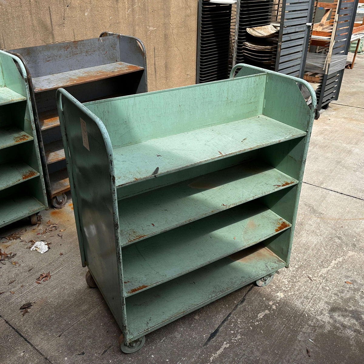 Industrial Workshop Shelves (rolling)
